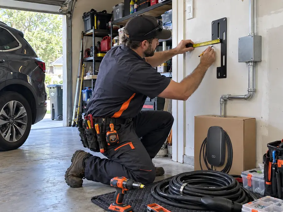 New electrical panel installed during a panel upgrade